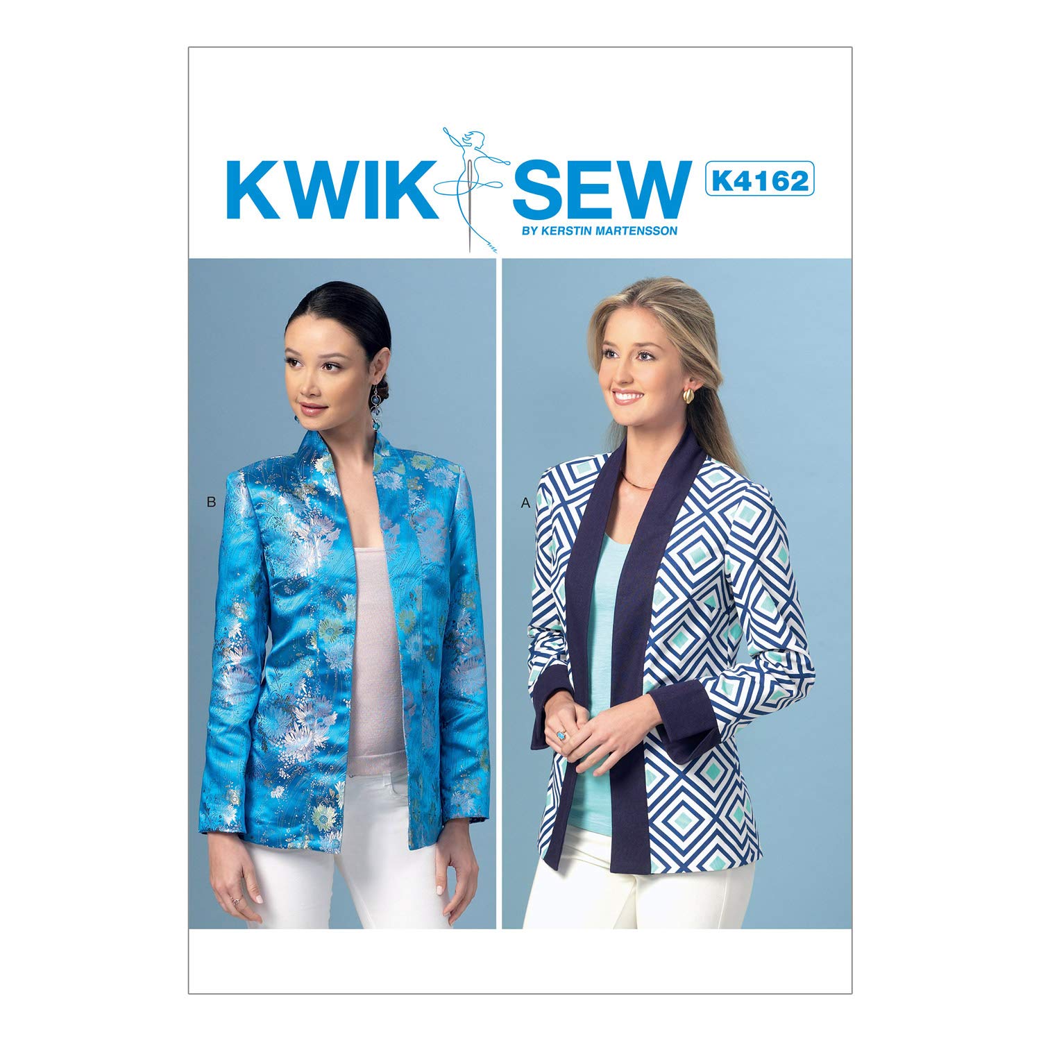 Amazon.com: KWIK-SEW PATTERNS K4162 Misses' Open-Front Banded